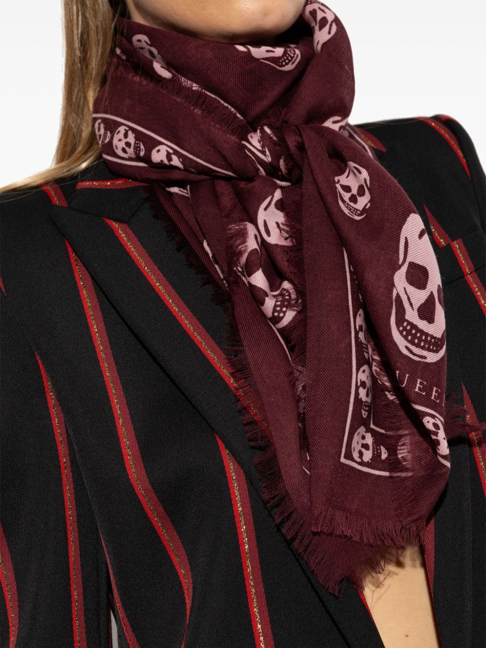 Classic Skull scarf - 4