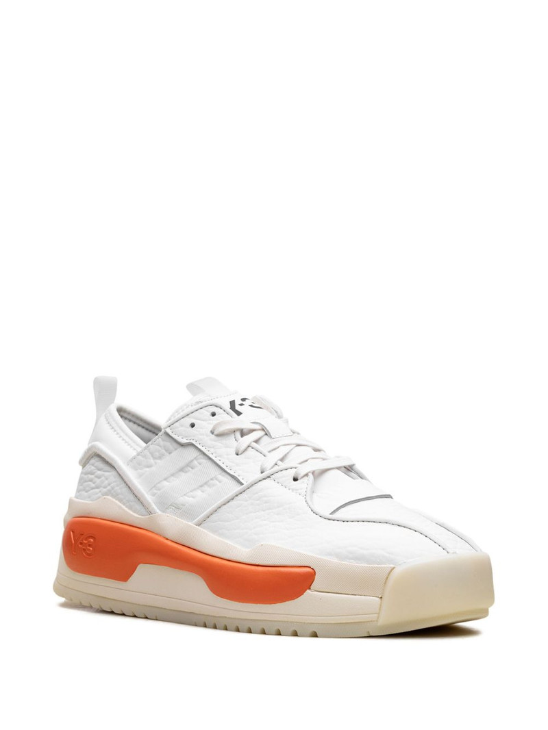 Y-3 Y-3 Hokorivalry "White/Orange" sneakers outlook