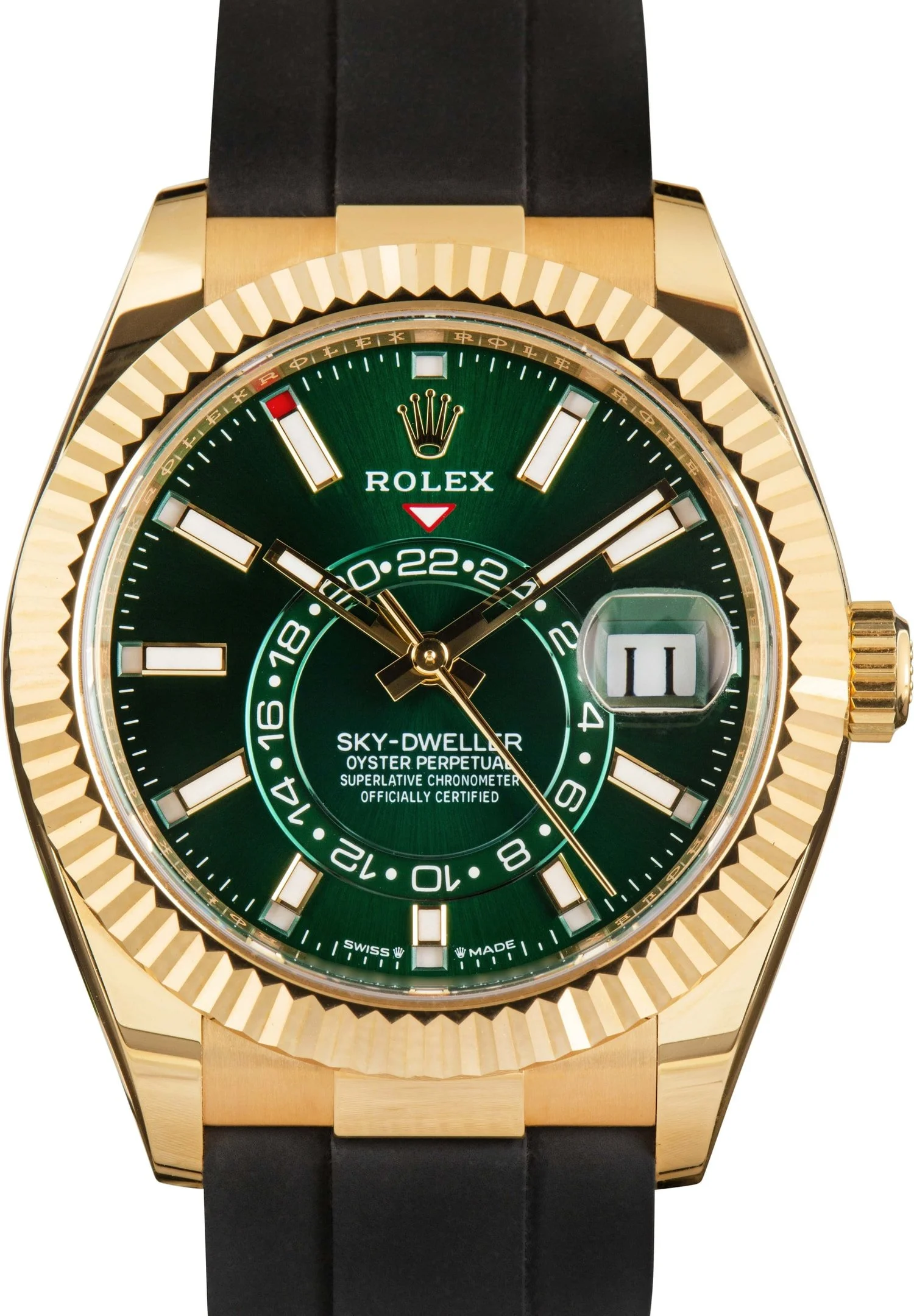 Rolex Sky-Dweller Ref 336238 Green Dial - 1