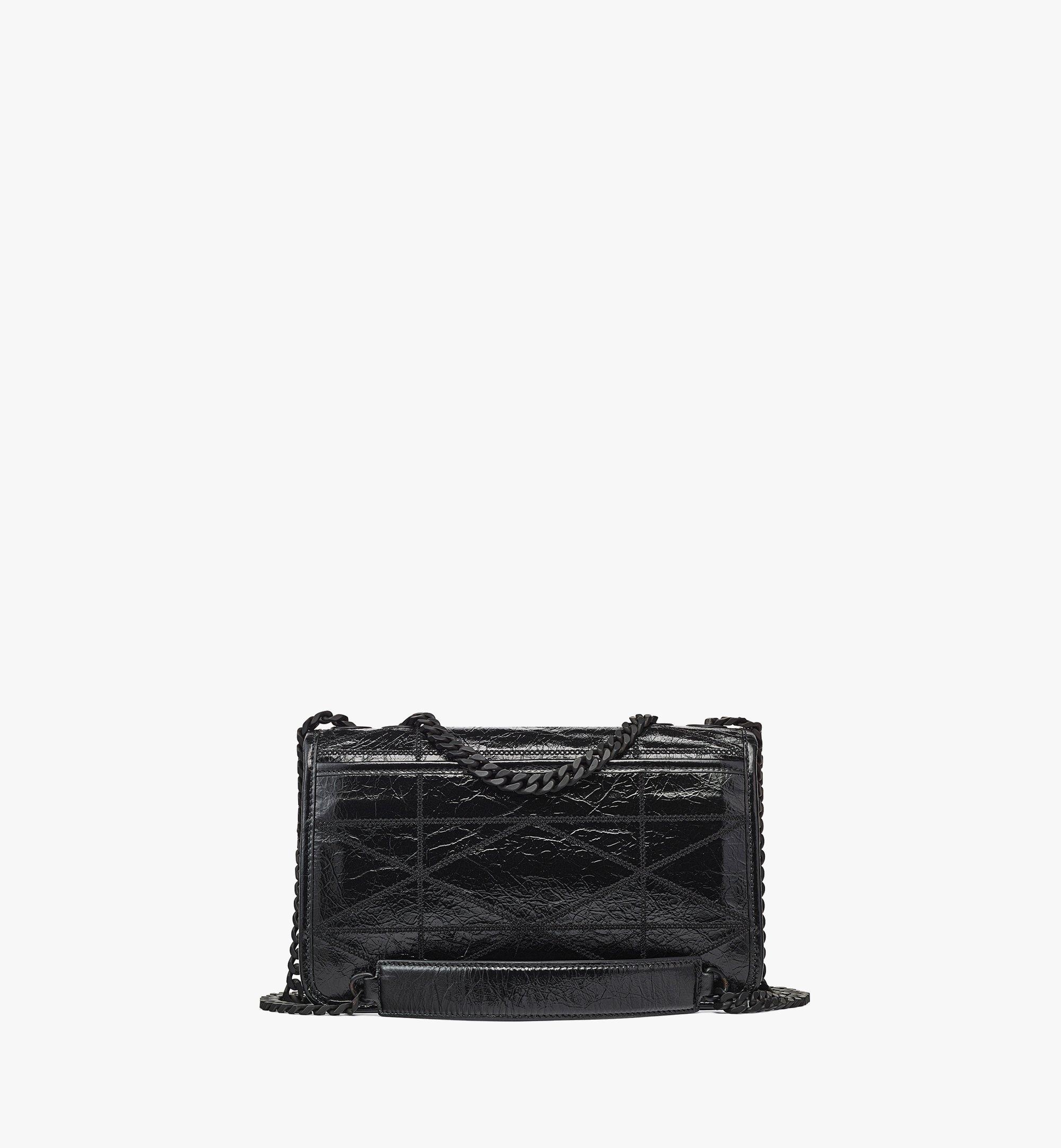 Travia Quilted Shoulder Bag in Crushed Leather - 5