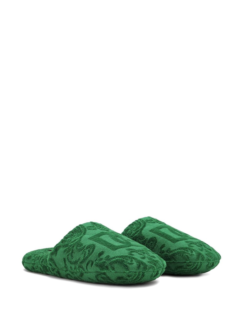 DG-jacquard cotton slippers - 2