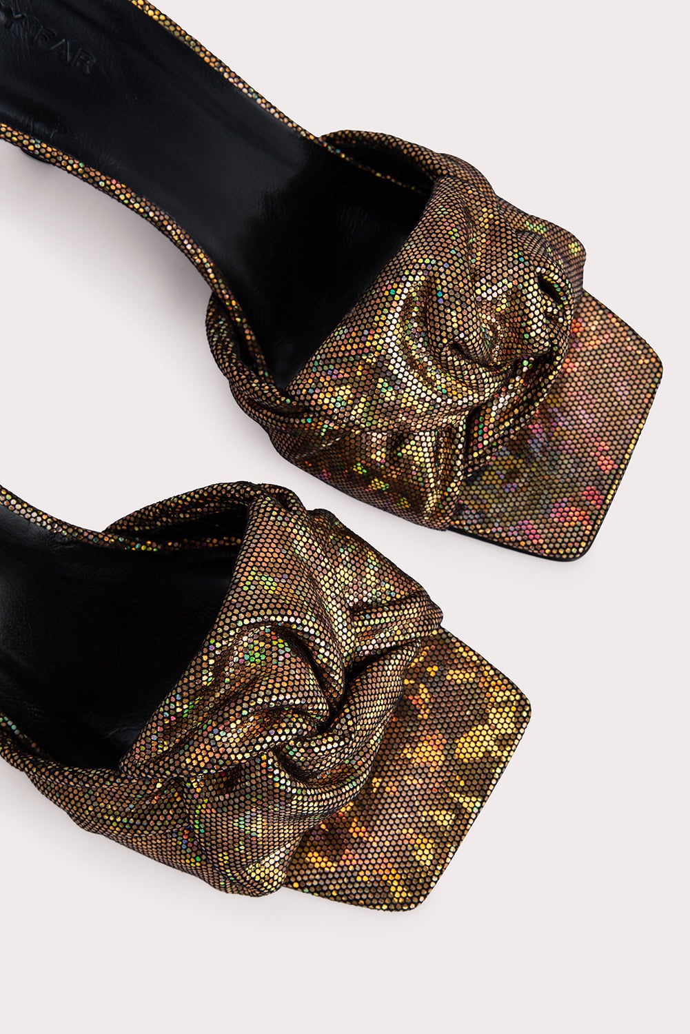 Lana Disco Bronze Hologram Leather - 7