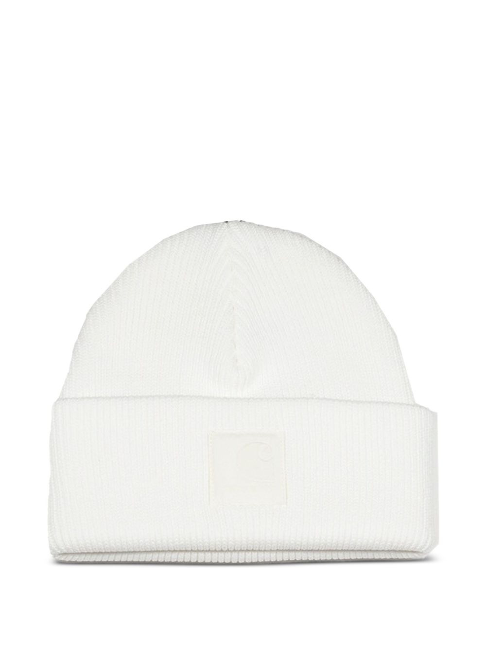 ribbed cotton beanie - 1