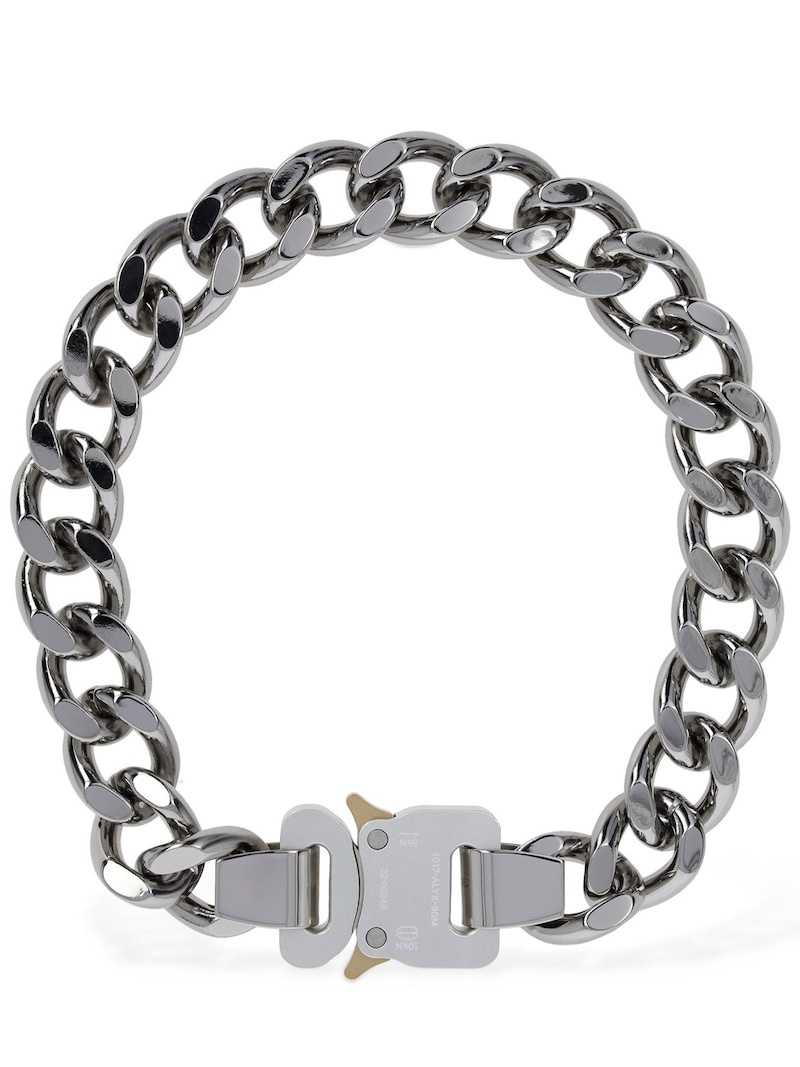 Chain necklace w/ buckle - 1