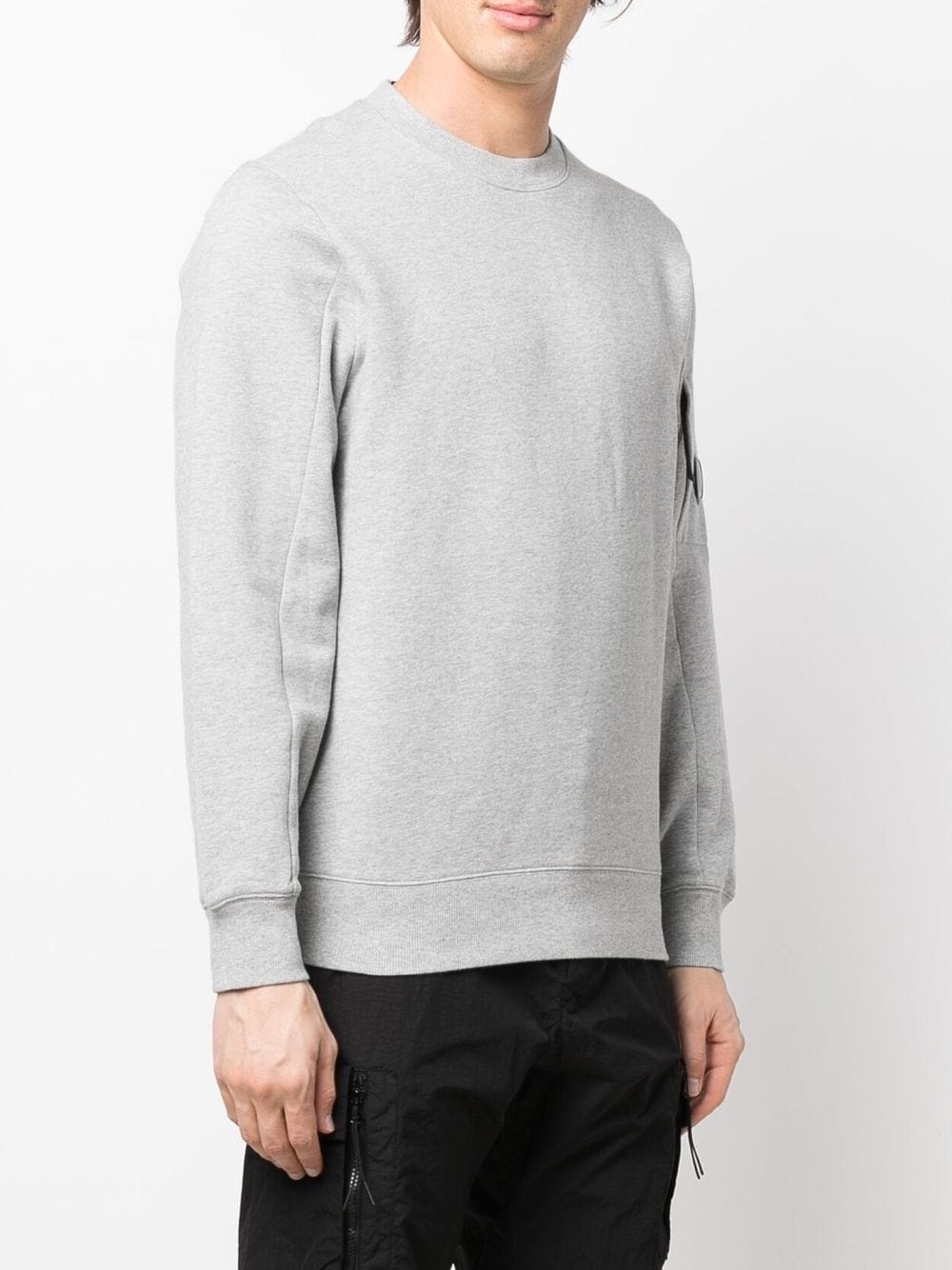 zip sleeve pocket sweater - 3