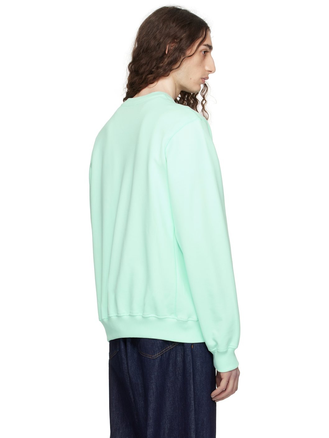 Green Sunset Valley Sweatshirt - 3
