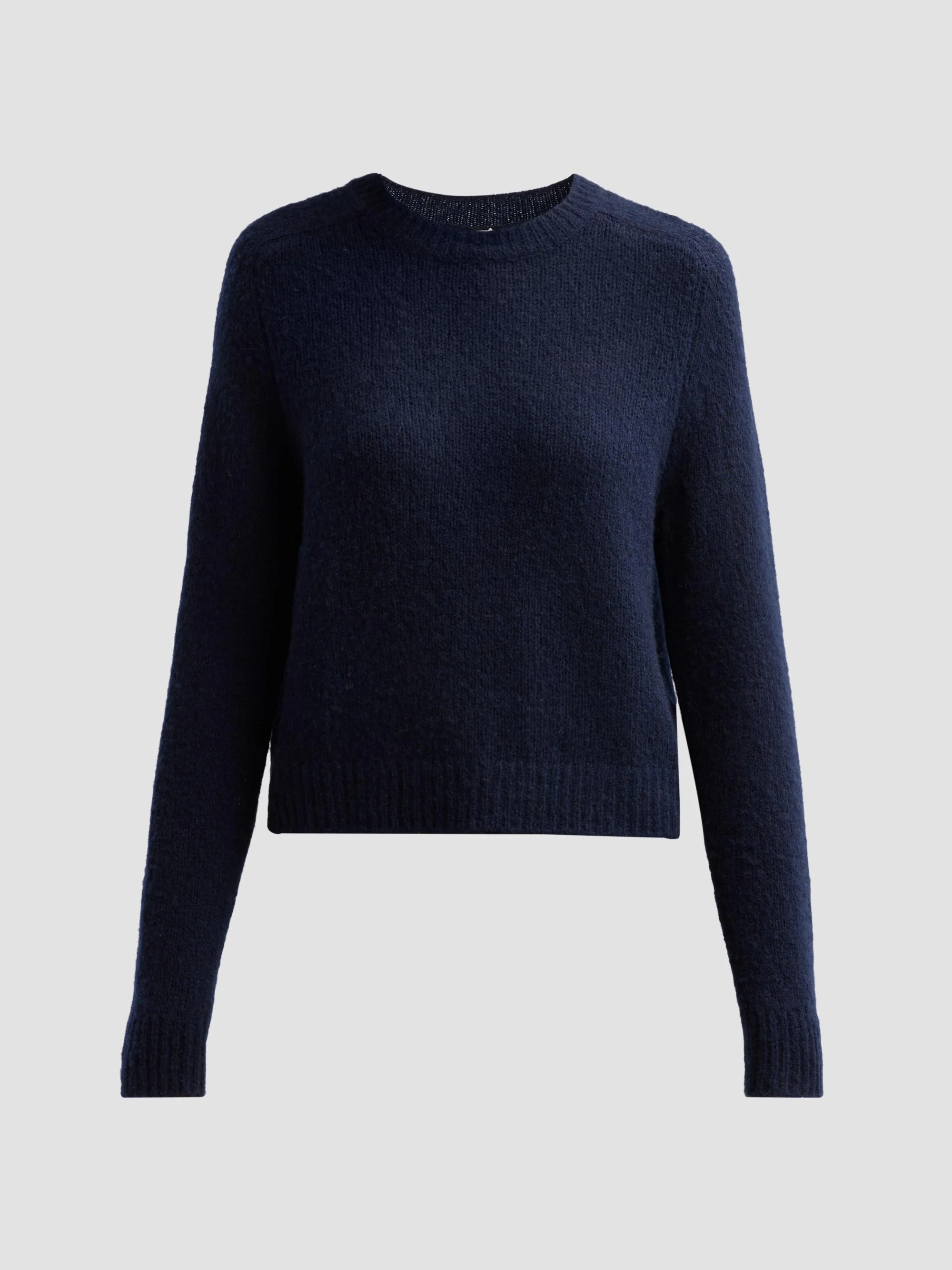 Women's Solene Cashmere-Silk Regular-Fit Sweater - Navy - 1