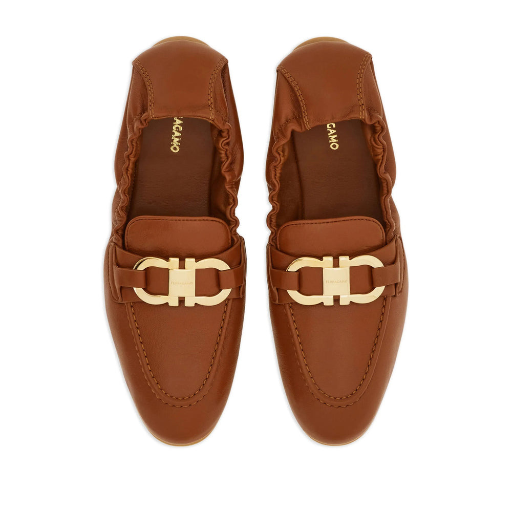 Ferragamo Brown Loafers Women - 3