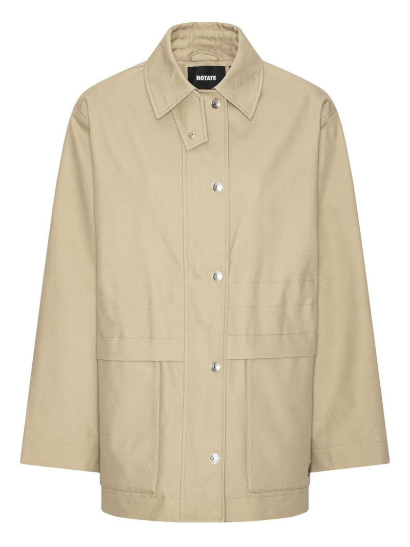 drawstring twill jacket 1