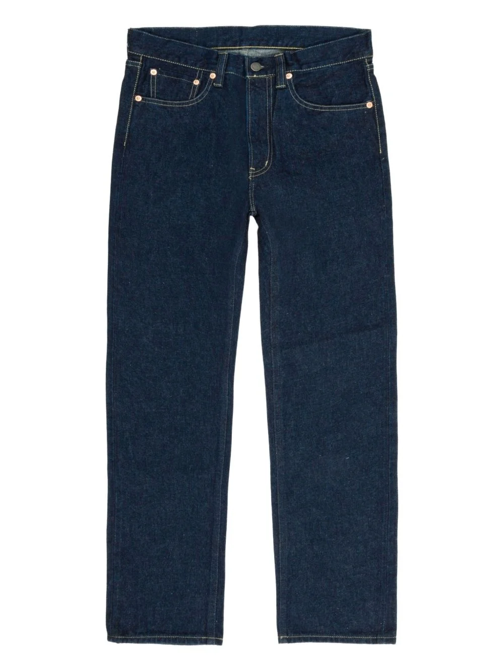 woven selvedge jeans - 1