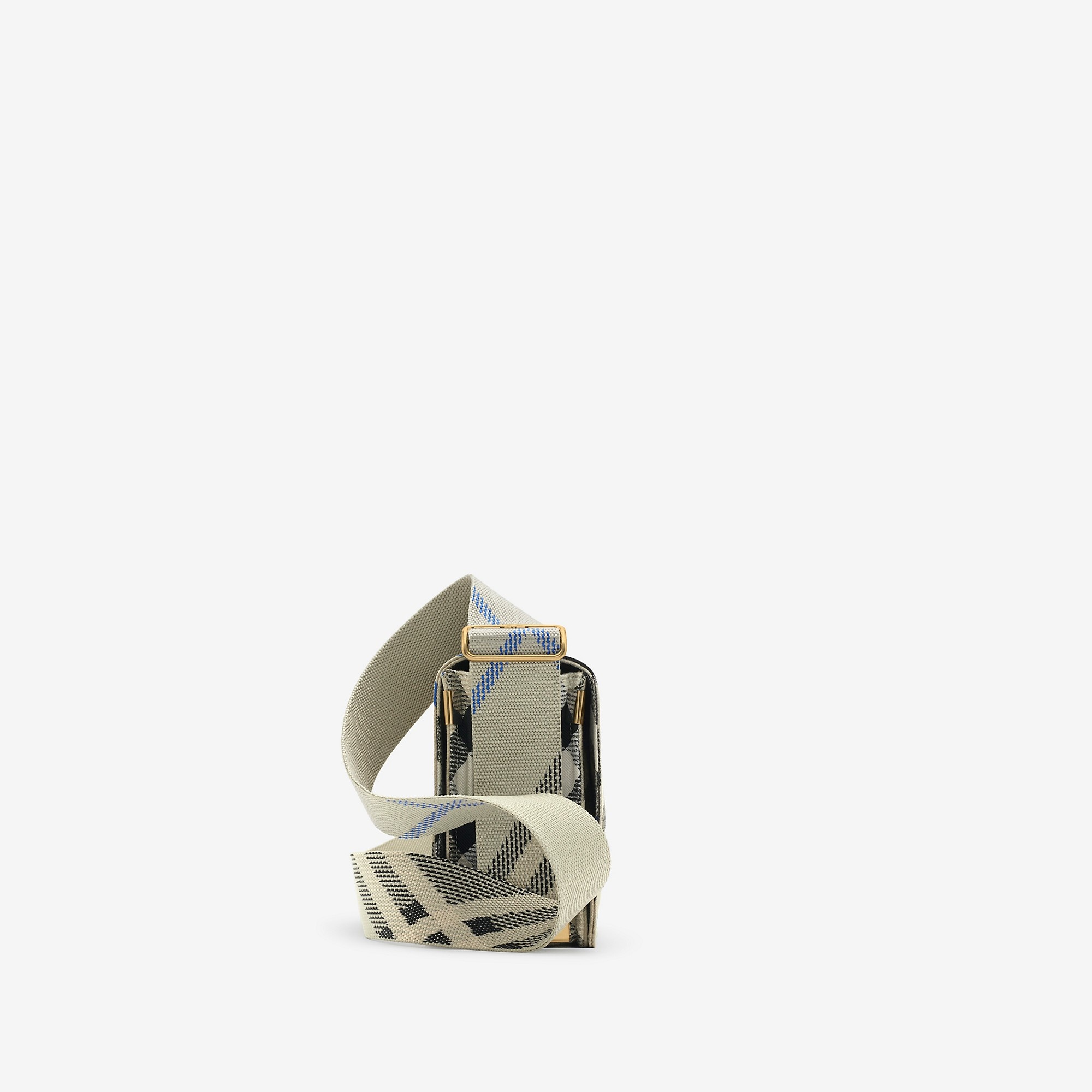 Check Trench Crossbody Bag - 5