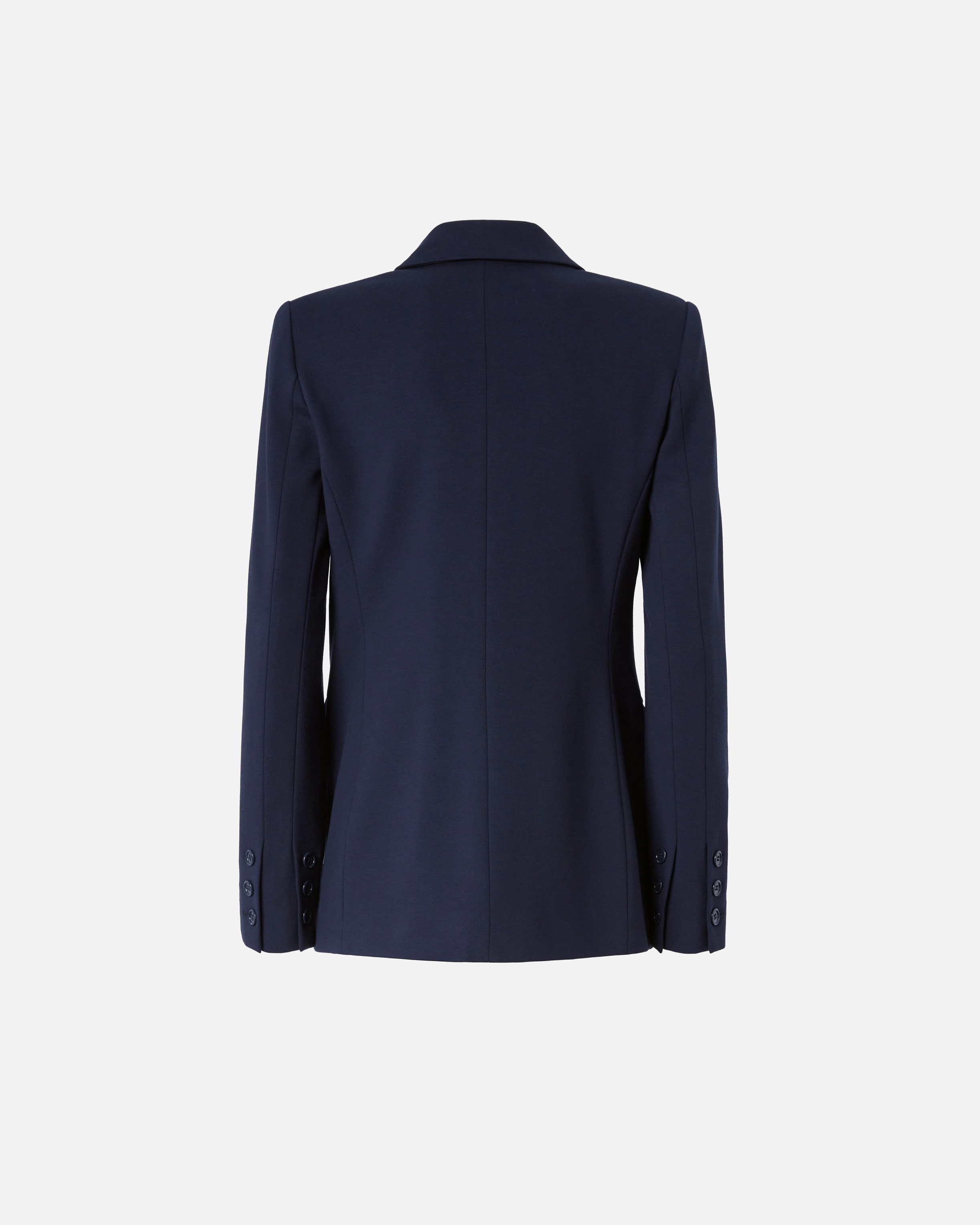 SINGLE-BREASTED BLAZER WITH STRUCTURED SHOULDERS - 6