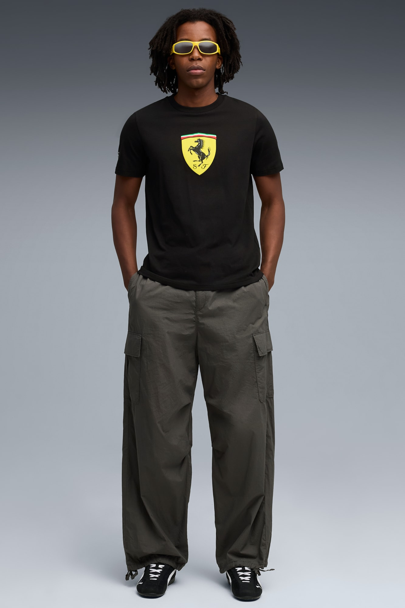 Ferrari Colored Shield Tee Men - 5