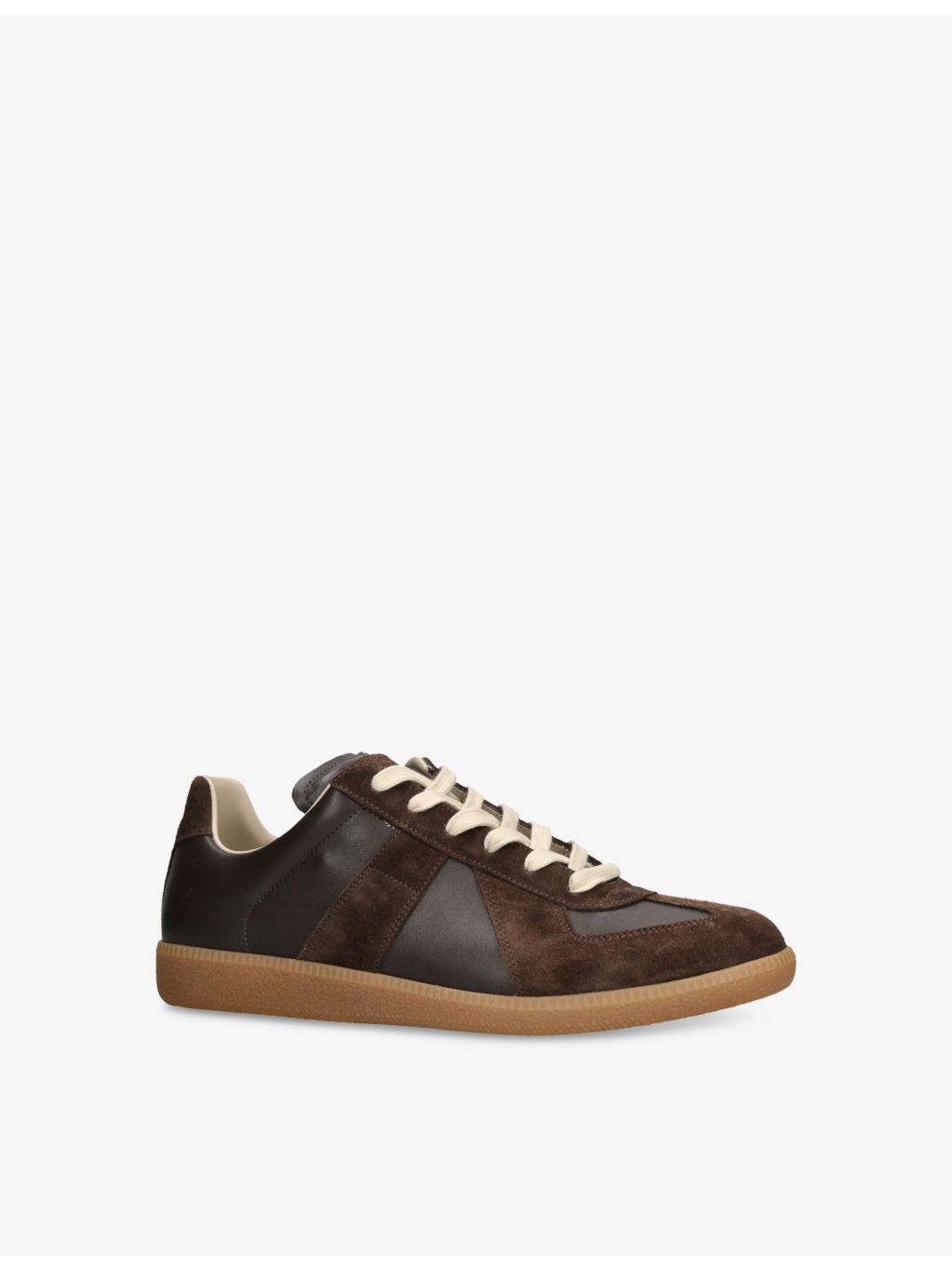 Replica Leather Low-Top Trainers - 3