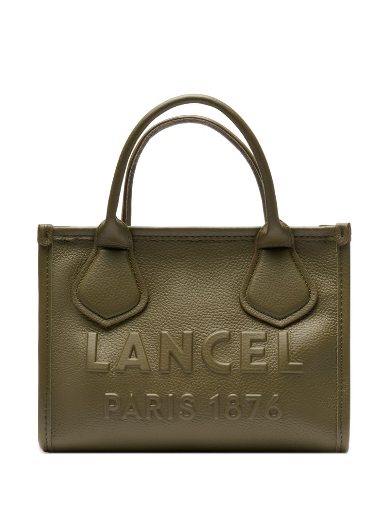 Jour zip leather tote bag 1