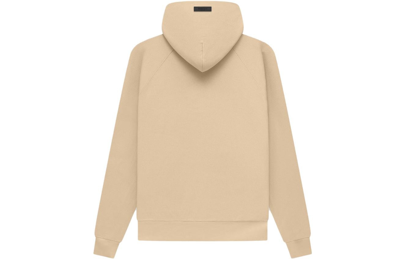 Fear of God Essentials SS23 waffle raglan Hoodie 'Sand' FOG-SS23-035 - 2
