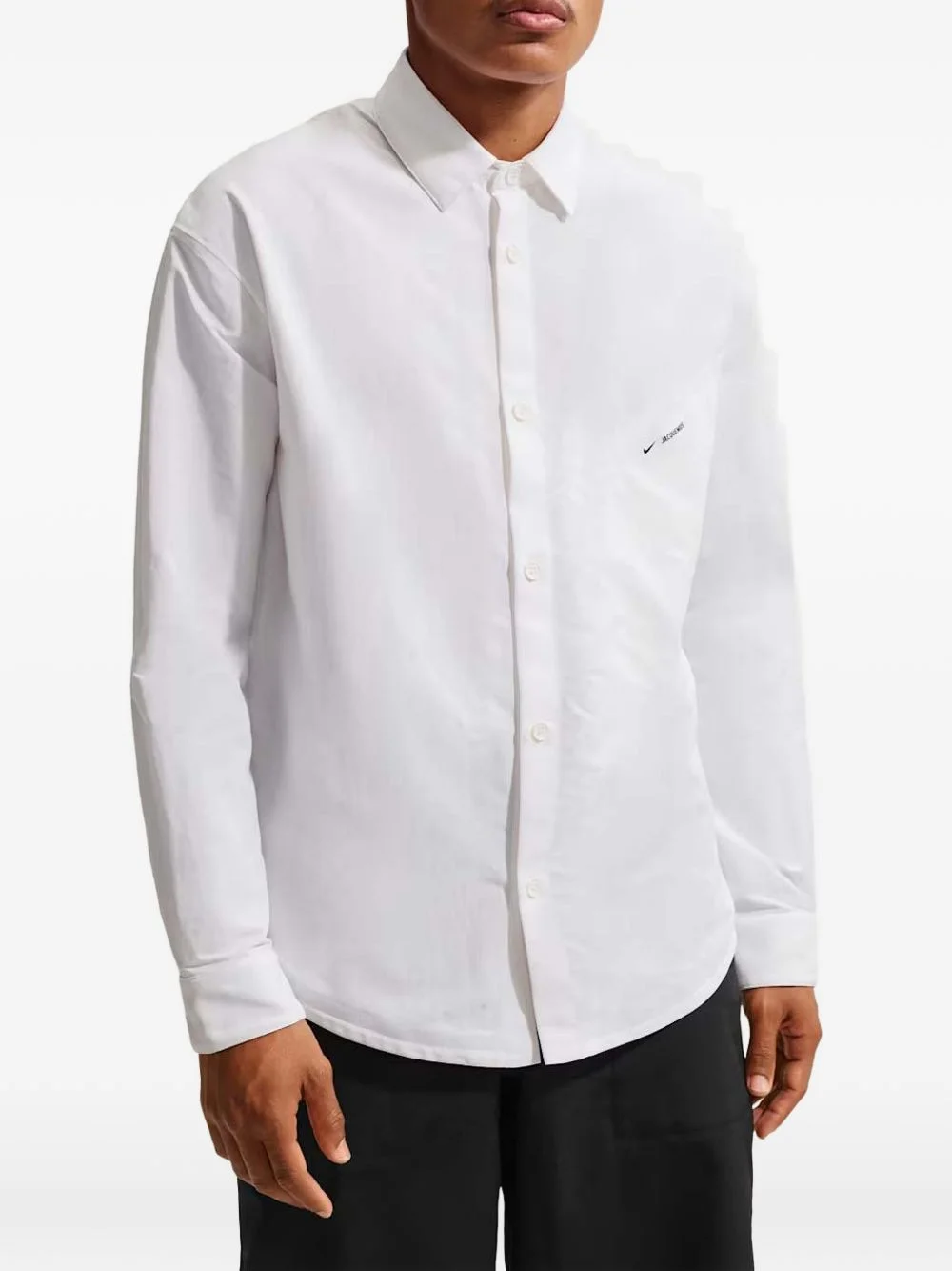 x Jacquemus long-sleeve shirt - 1