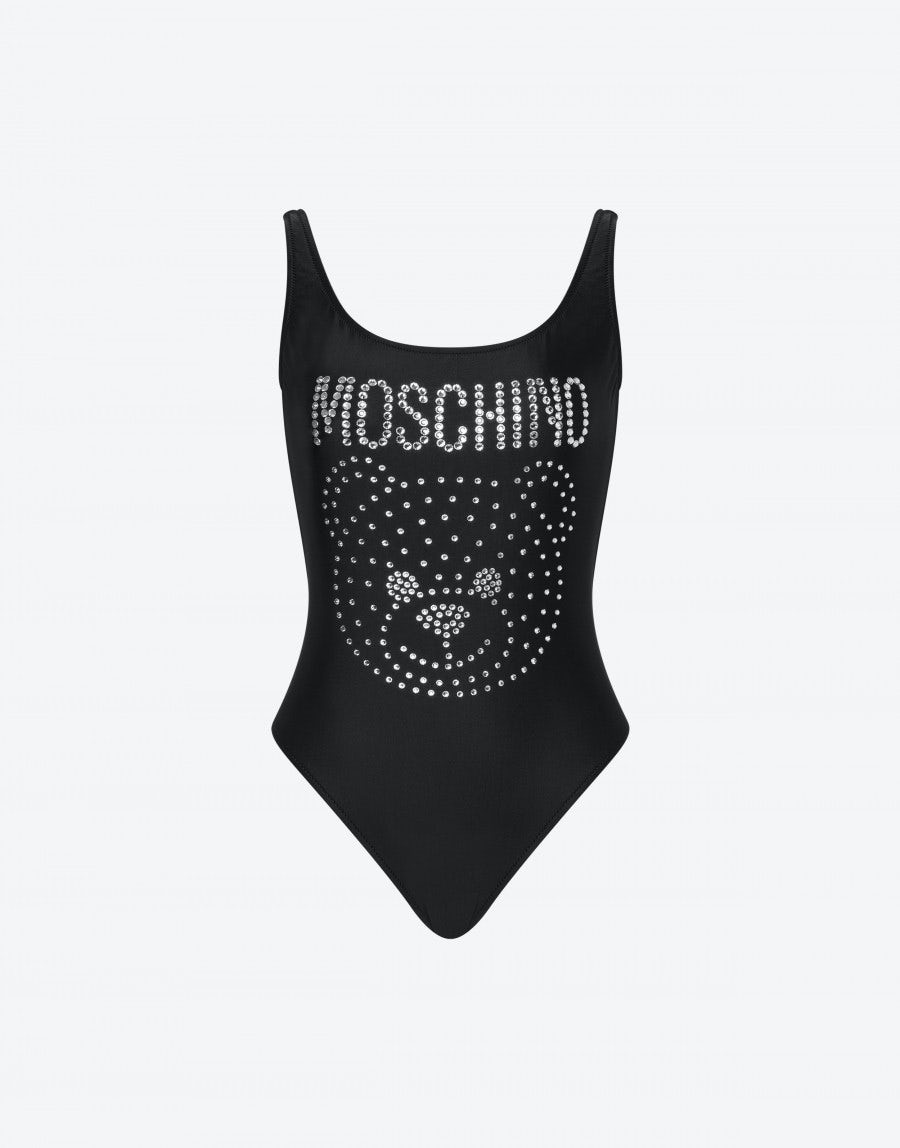 CRYSTAL TEDDY BEAR SWIMSUIT - 1