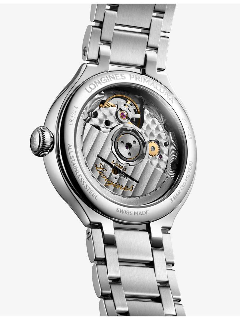 PrimaLuna Stainless-Steel Automatic Watch 34mm 5