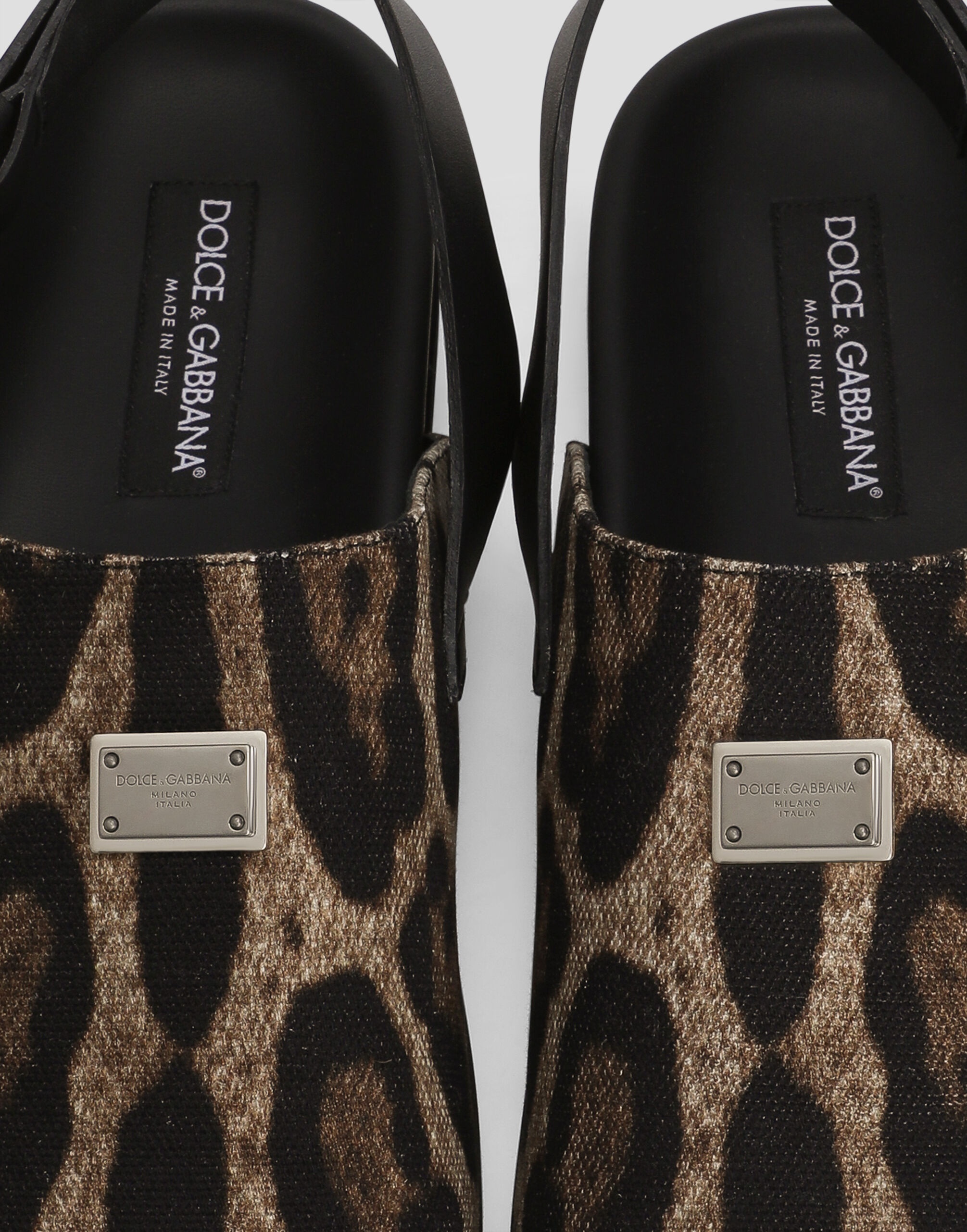 Canvas mules - 4