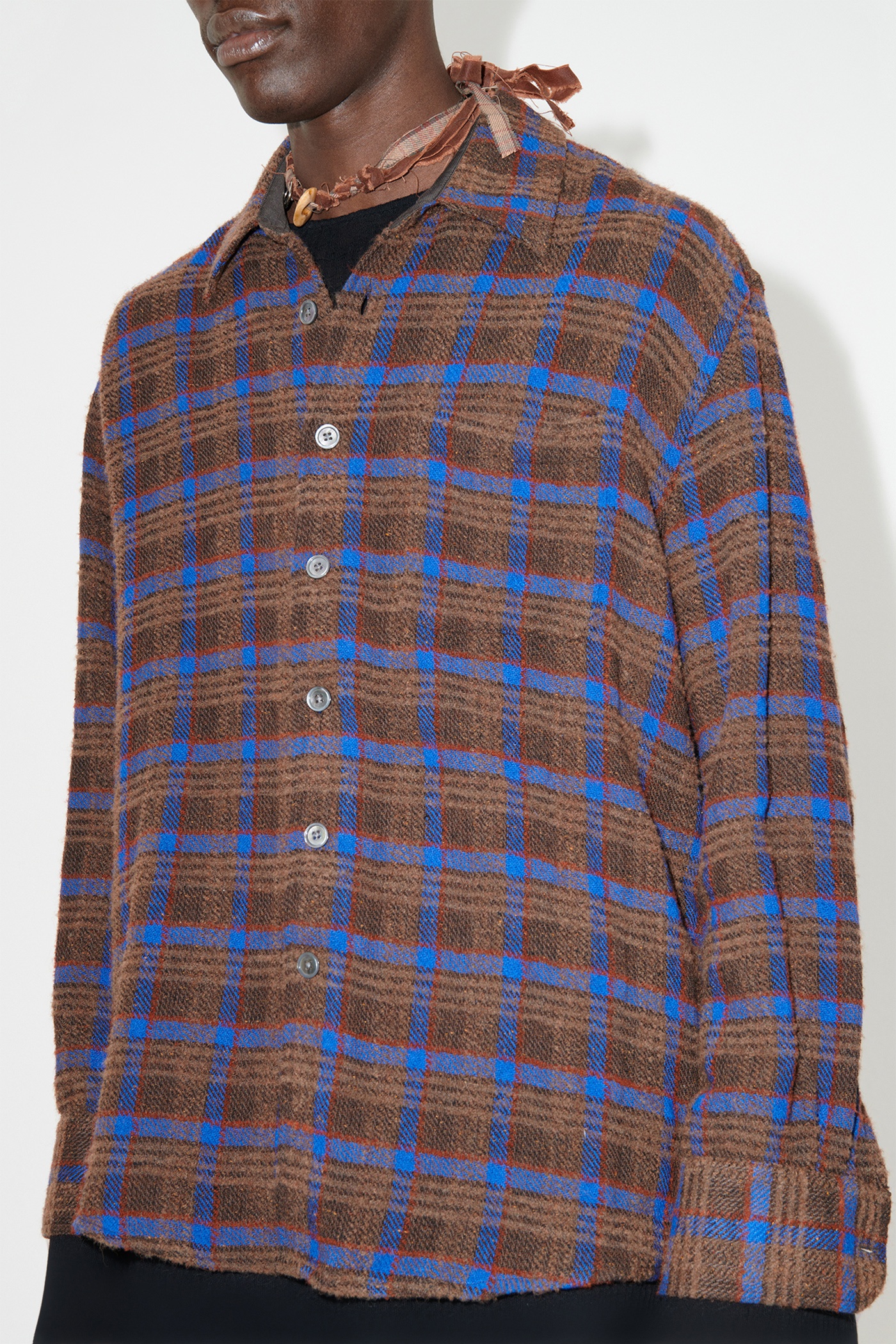 Above Shirt Brown Pankow Check - 3