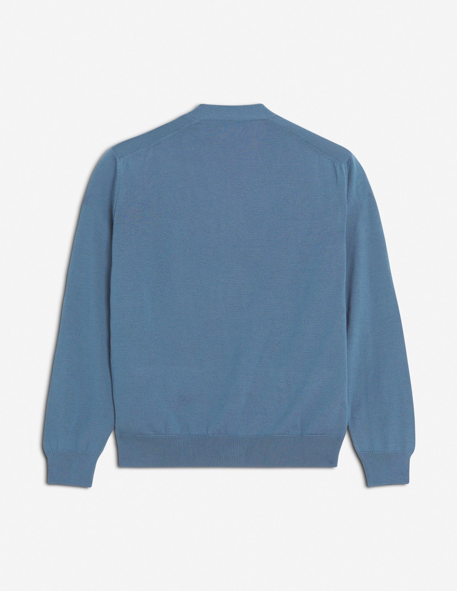BOLD FOX HEAD PATCH REGULAR CARDIGAN - 5