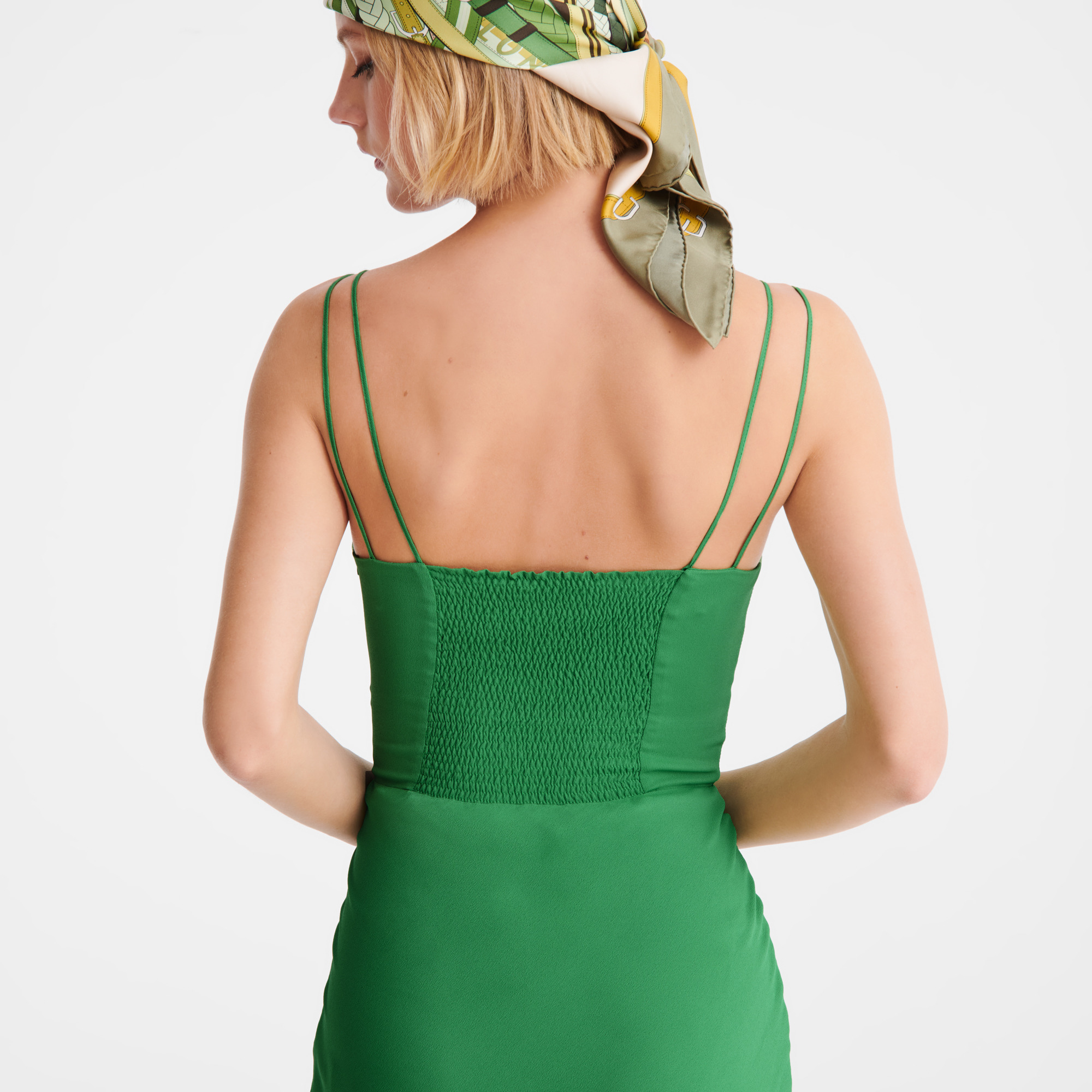 Midi dress Thyme - Fluid crepe - 5