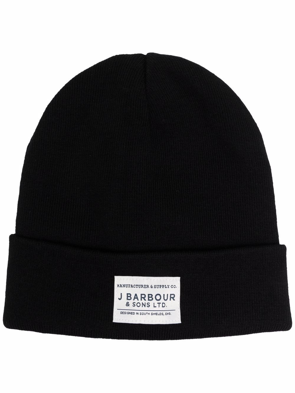 logo patch beanie - 1