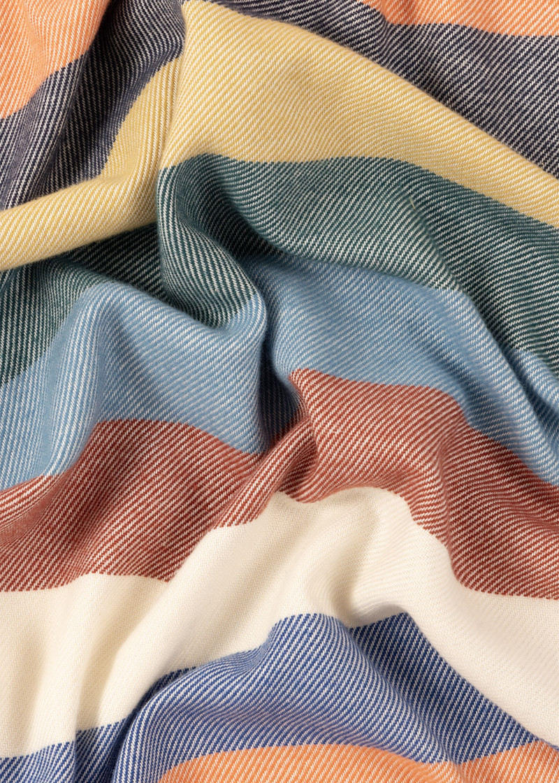 Cotton Stripe Scarf 4