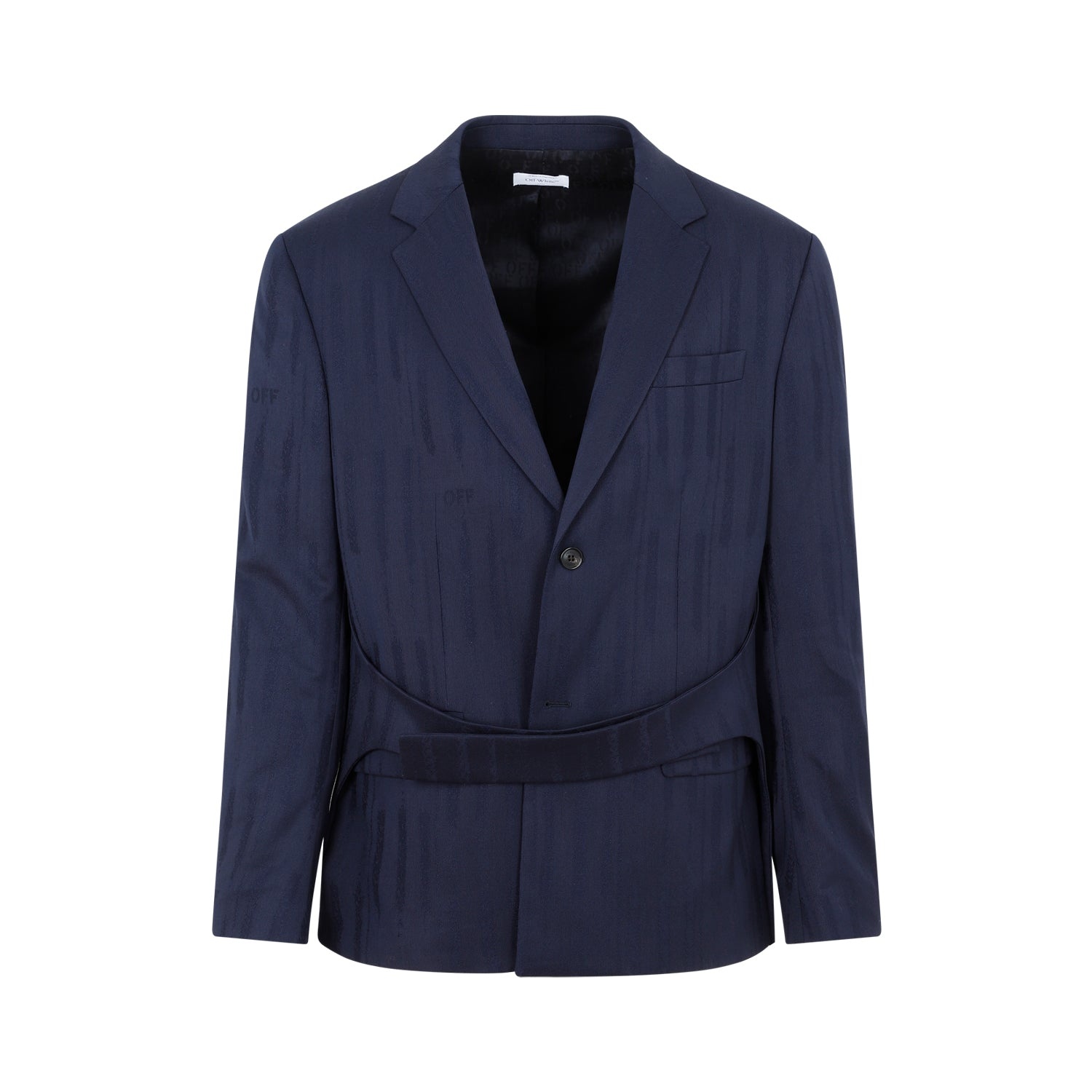 Off White Men Off-White Shibori Relaxed Jacket - 1