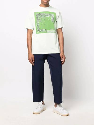 KENZO bandana-print organic cotton T-shirt outlook