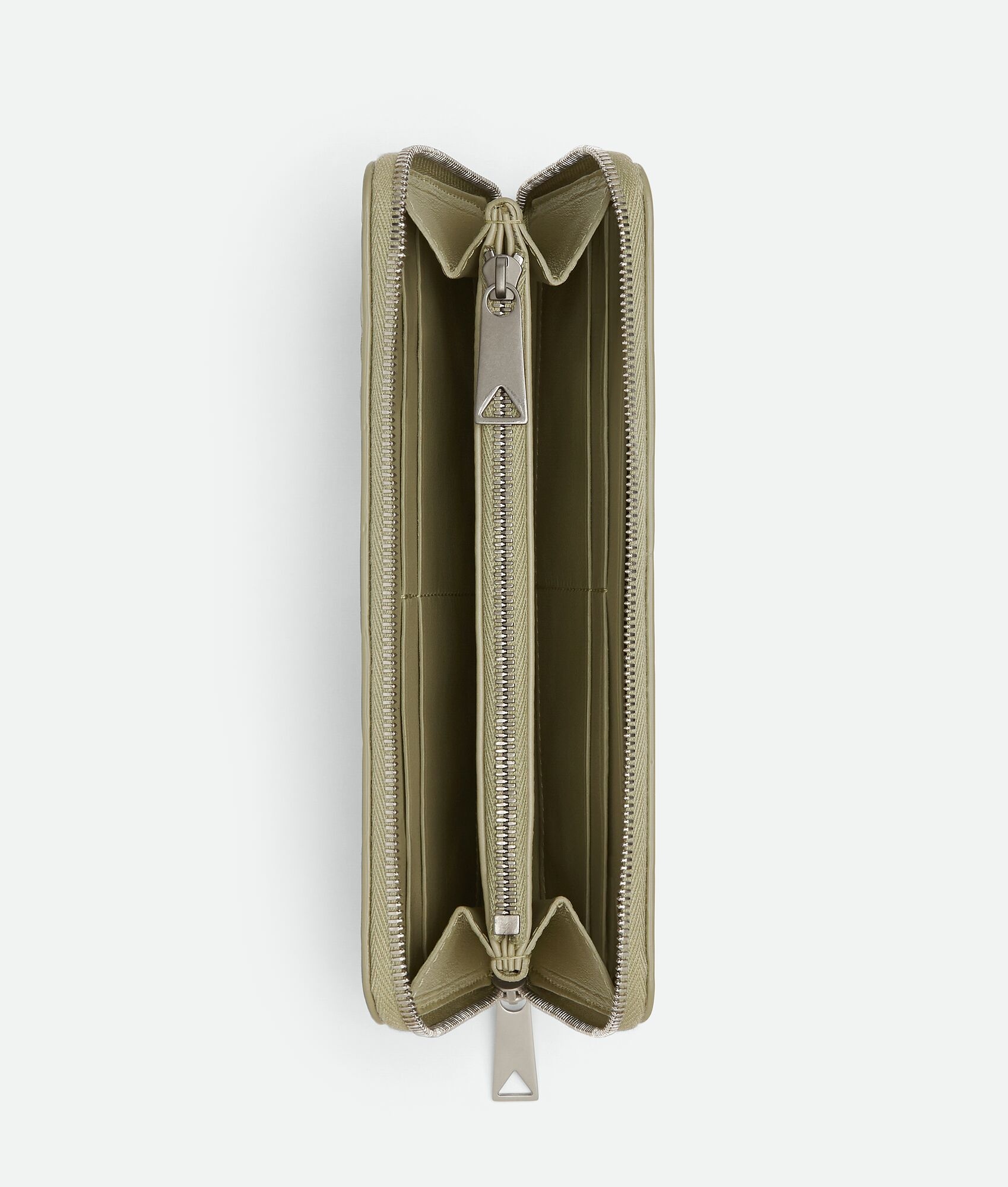 Intrecciato Zip Around Wallet - 2