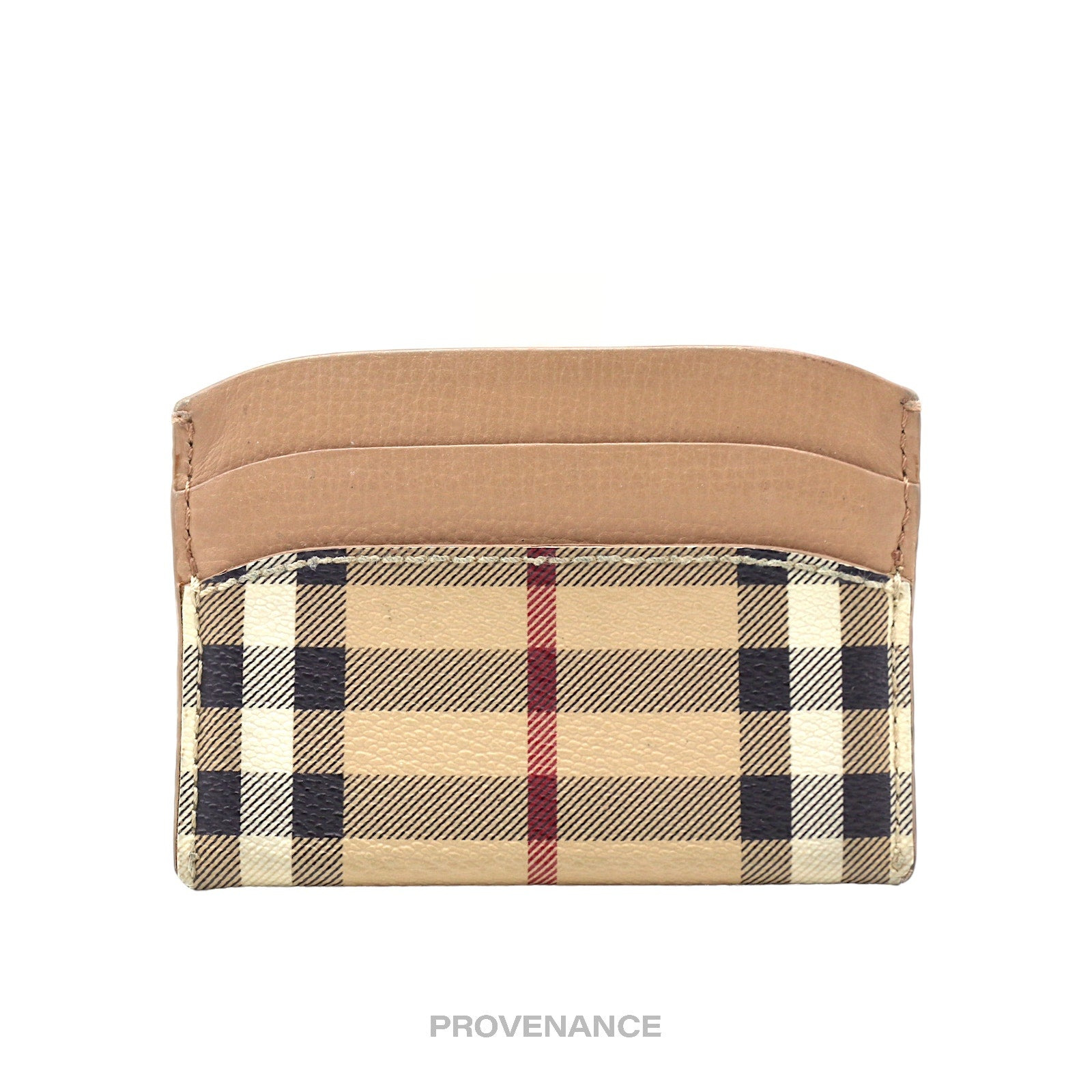 Burberry Card Holder Wallet - Nova Check Beige Multicolour - 2