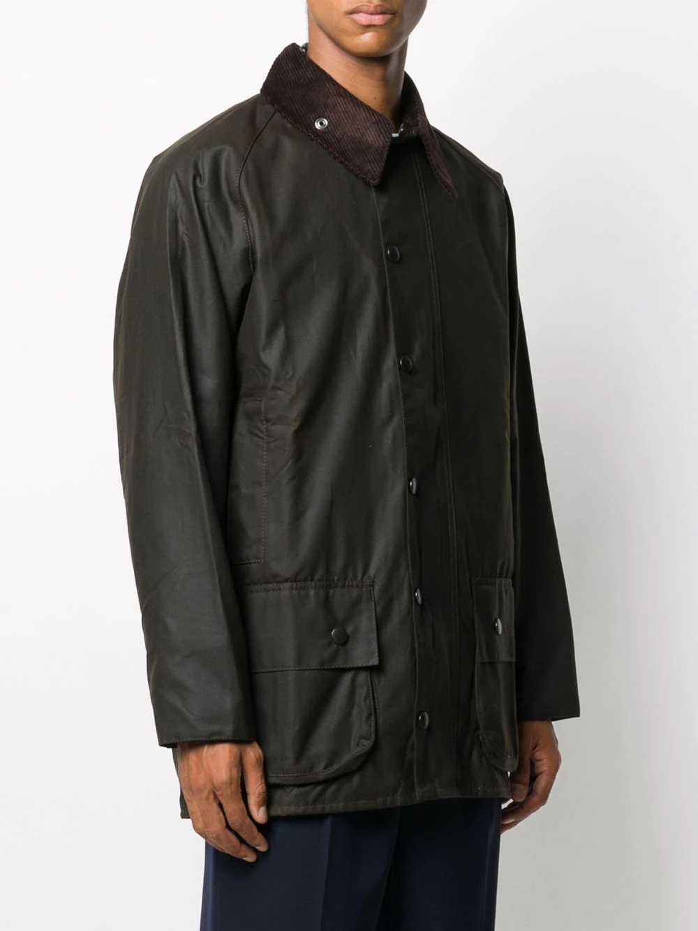 Beaufort snap-fastening coat - 3