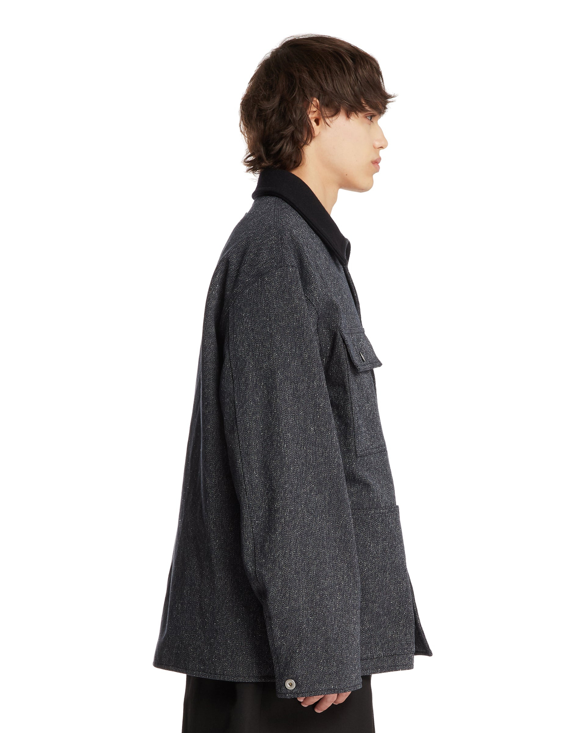 Gray Cotton Jacket - 5
