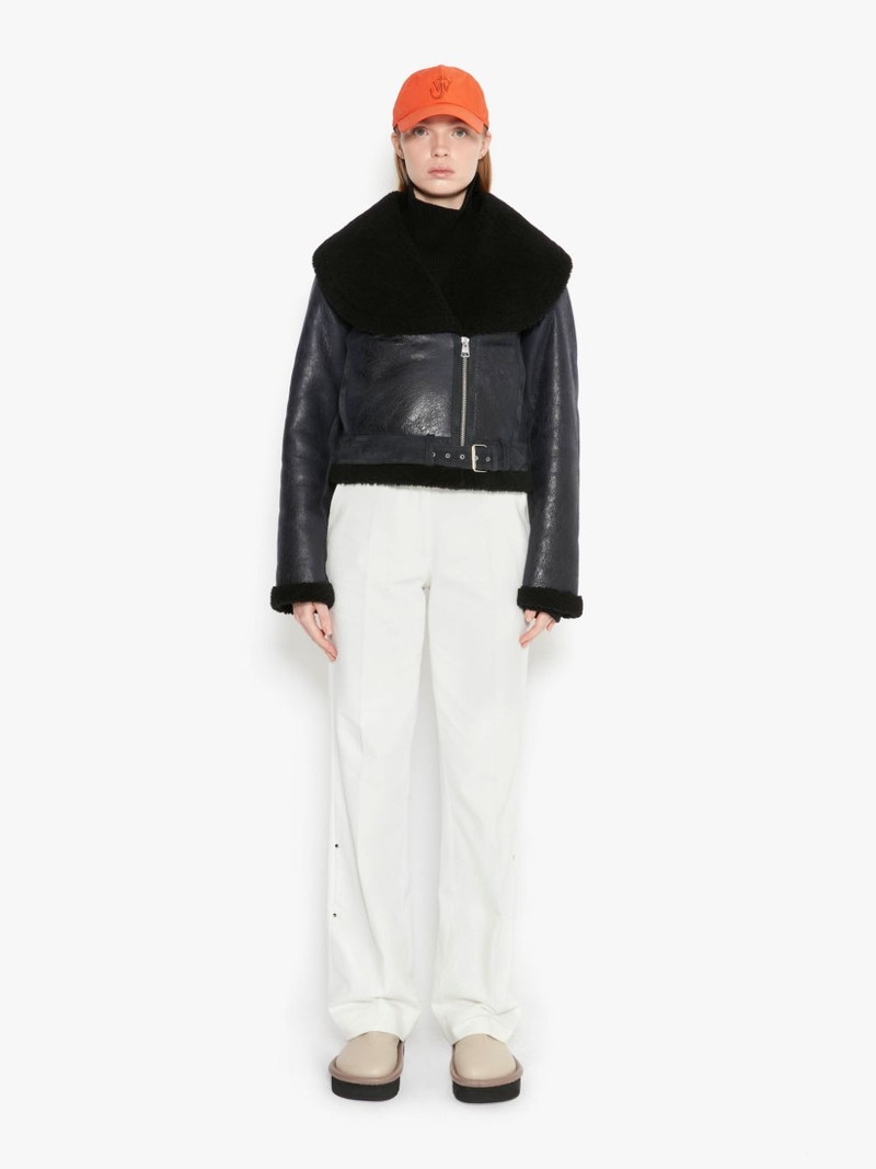 JW Anderson SHAWL COLLAR AVIATOR JACKET outlook