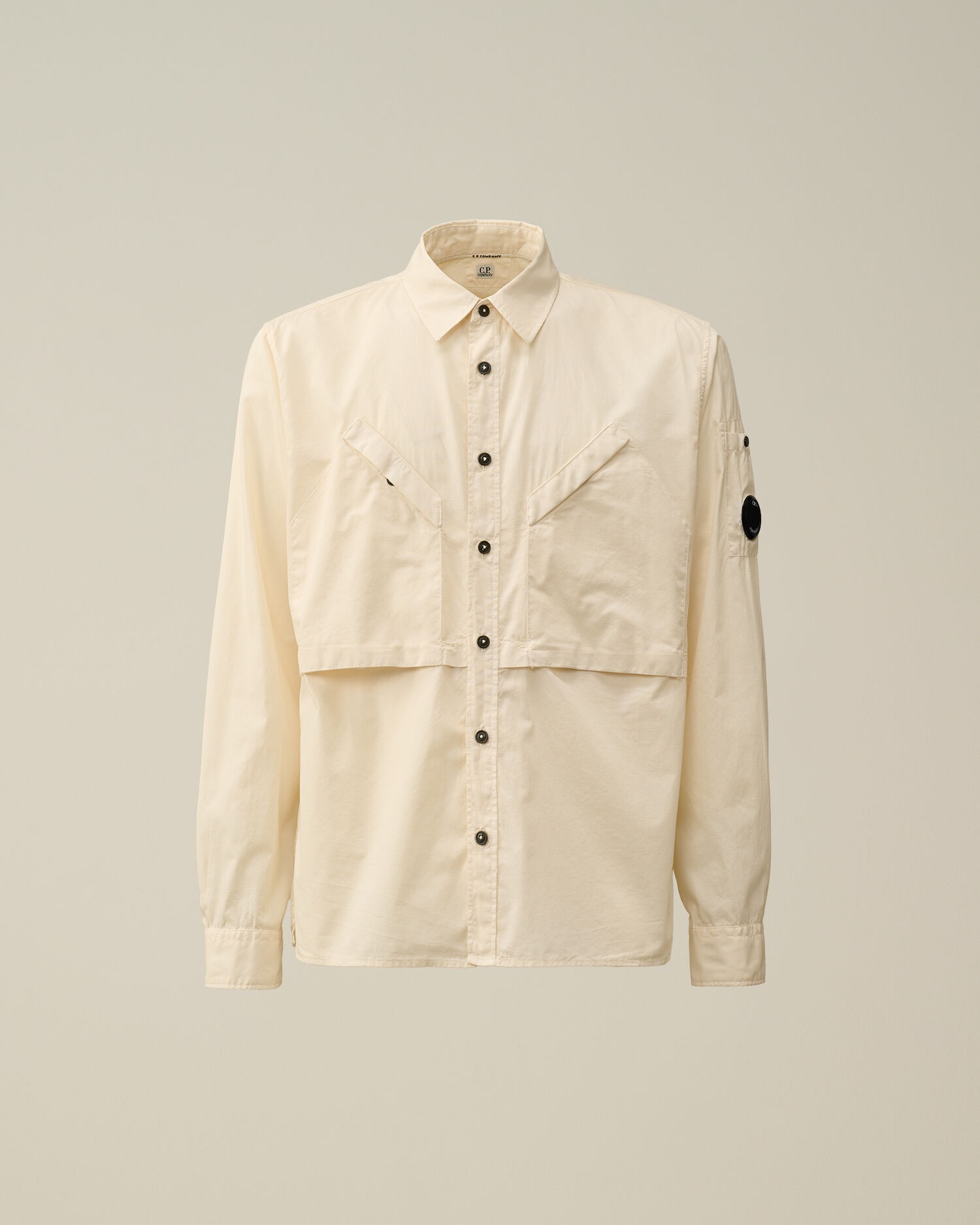 Cotton Rip-Stop Pocket Shirt - 1