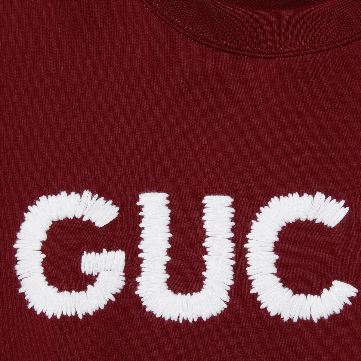 Embroidered cotton jersey sweatshirt - 7