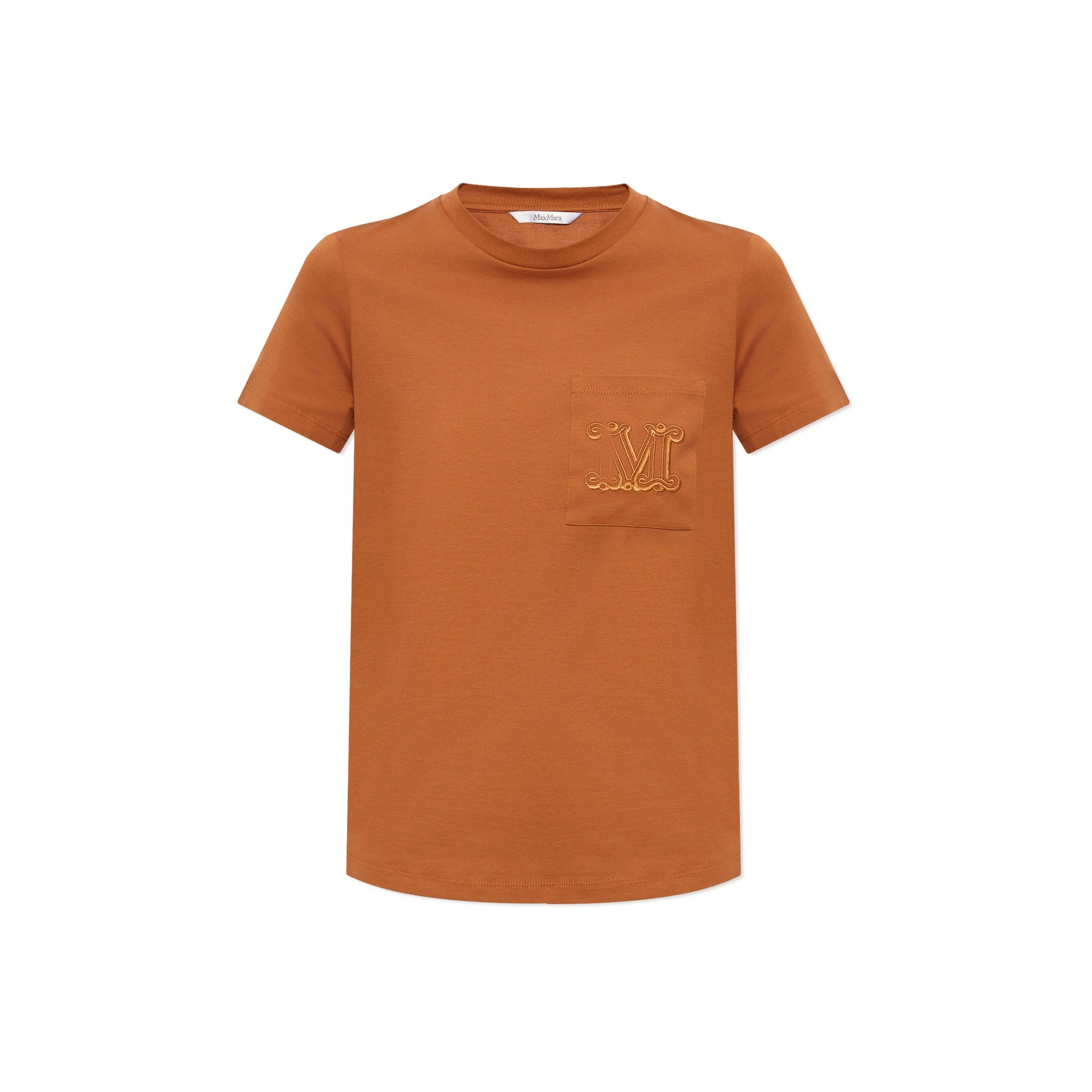 Max Mara 'Papaia' Cotton Logo T-Shirt Women - 4