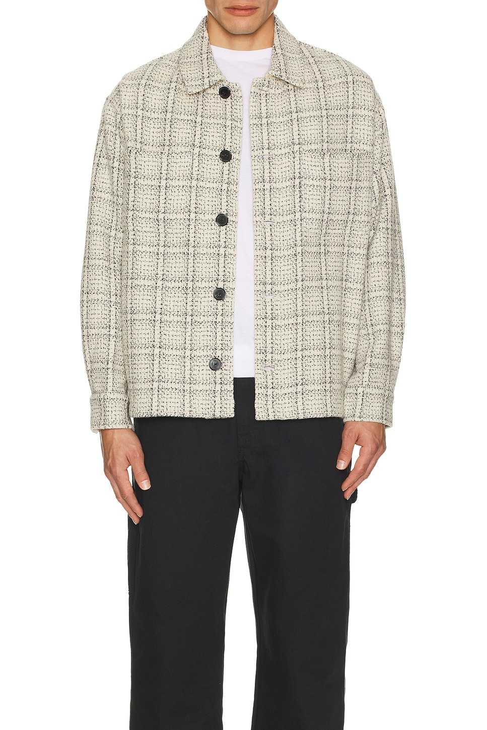 Flannel Overshirt Jacket - 4