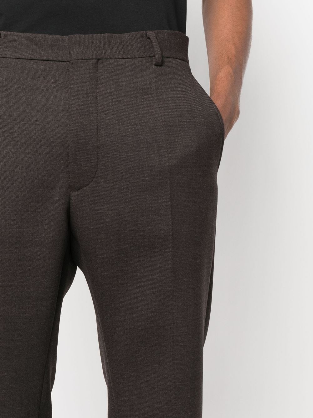 talored slim-cut trousers - 5