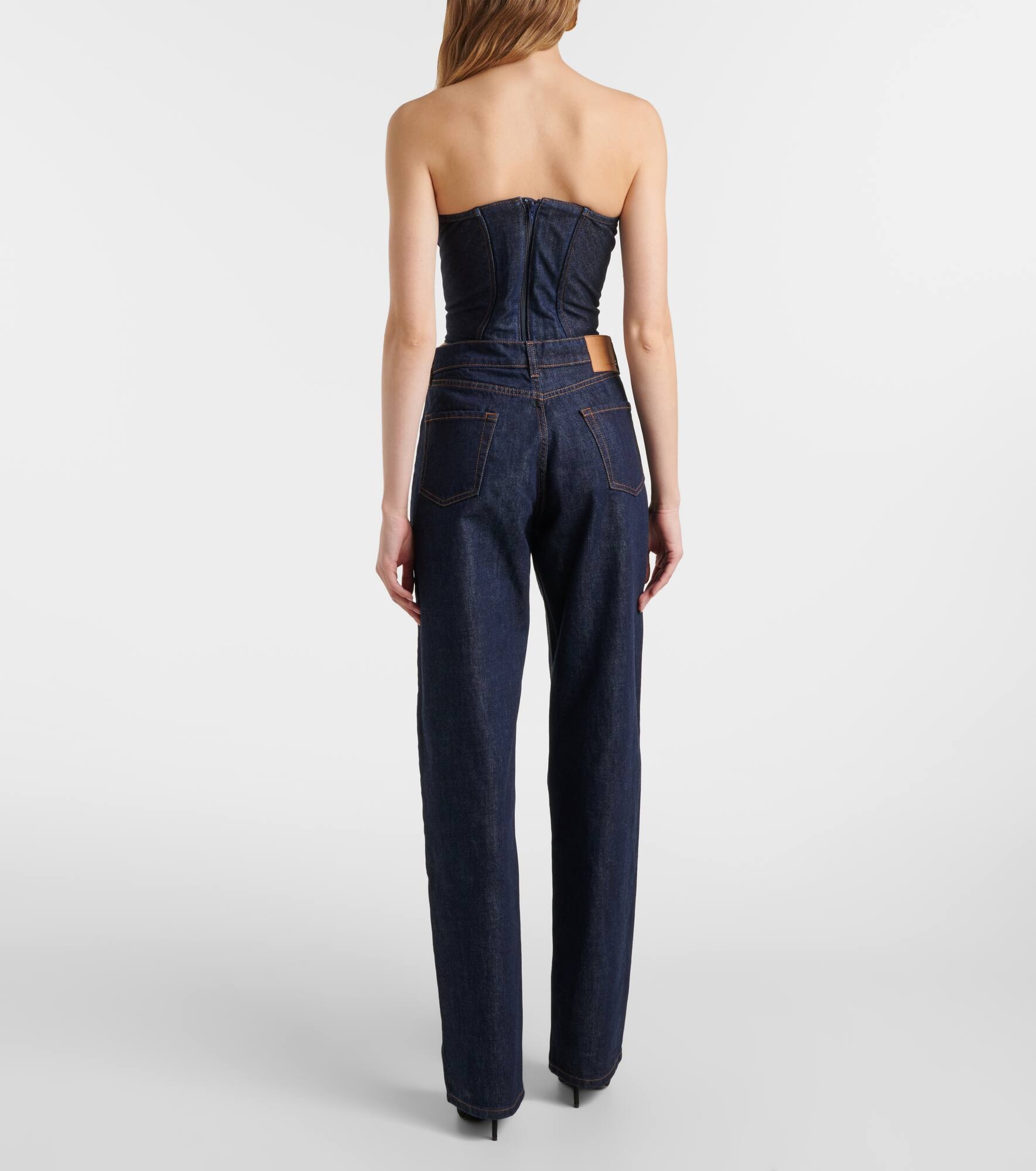 High-rise straight jeans - 3