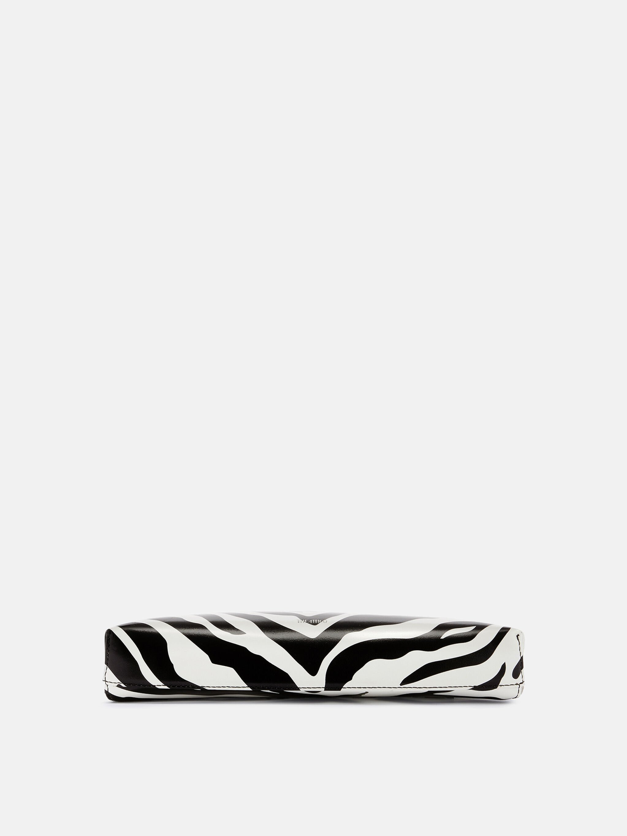 ''SUNRISE'' BLACK AND WHITE SHOULDER BAG - 5