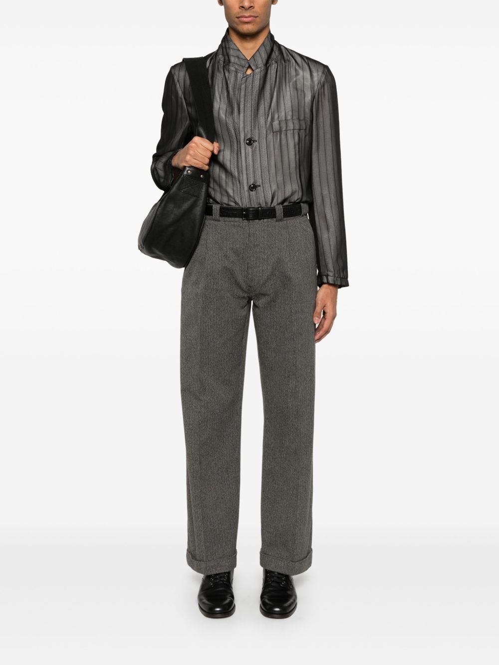 striped trousers - 2