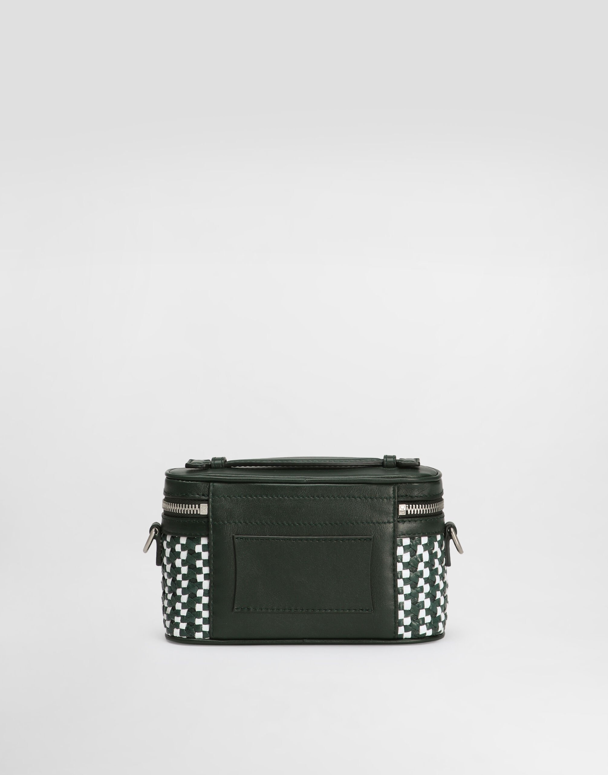 Atene crossbody minibag with woven leather - 3