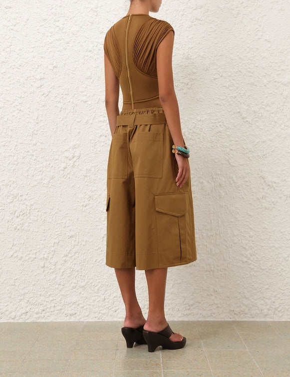 Illuminate Bodysuit Khaki - 4