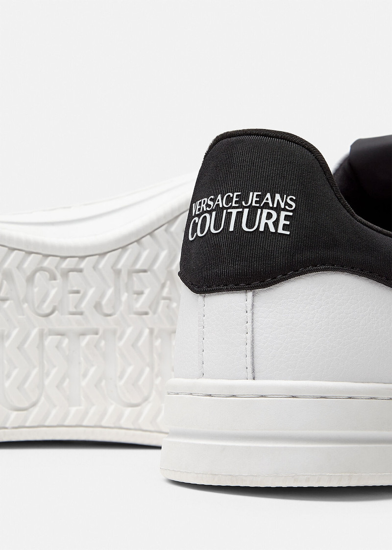 V-Emblem Court 88 Logo Trainers 3
