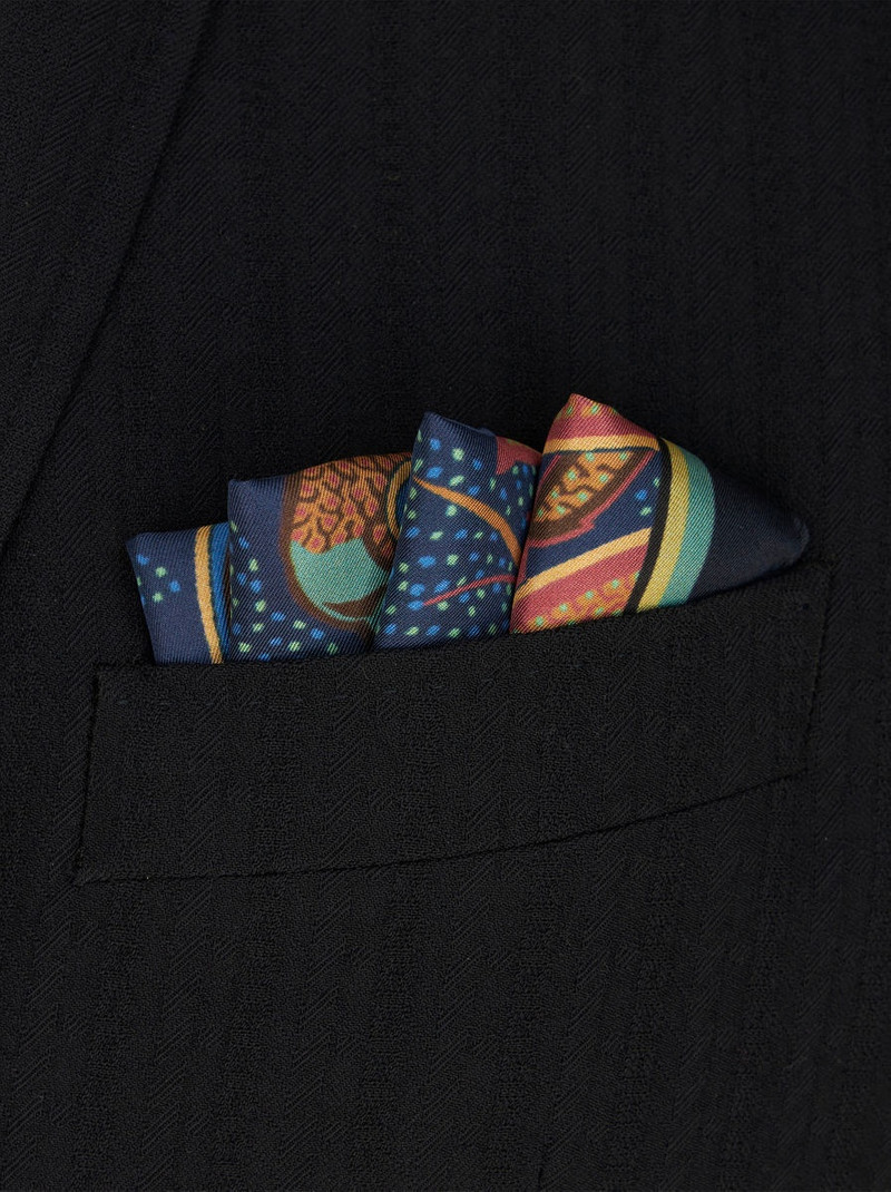 Etro JUNGLE PRINT POCKET SQUARE outlook