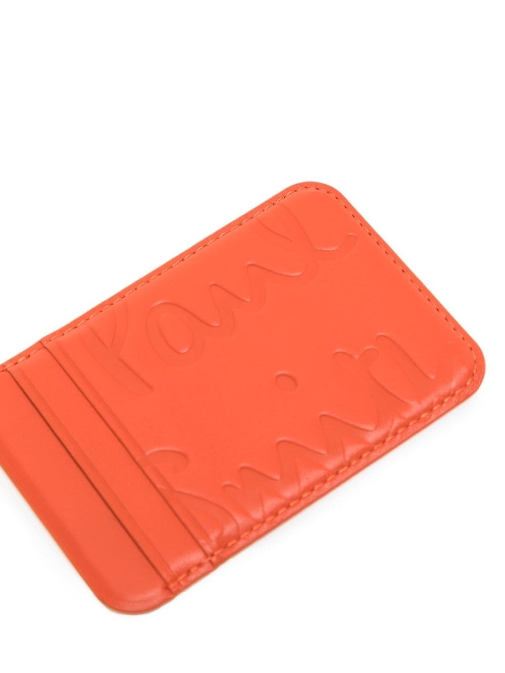 debossed-logo cardholder - 3