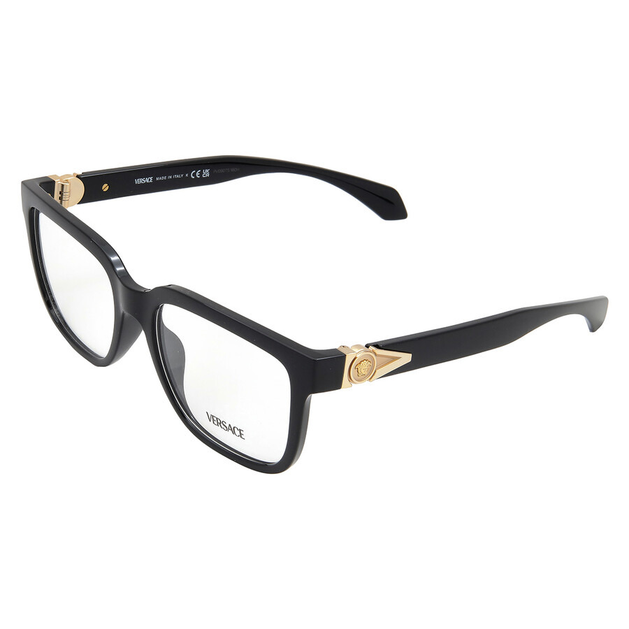 Versace Demo Square Men's Eyeglasses VE3377U GB1 55 - 4